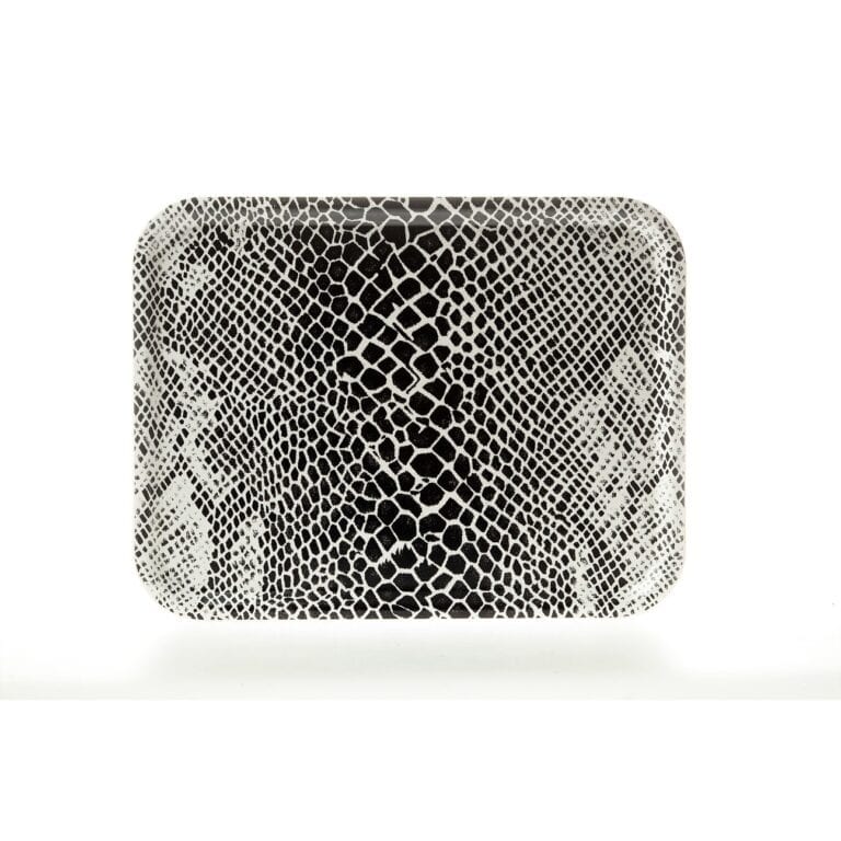 Sandstrom Bricka Rund Ormskinn